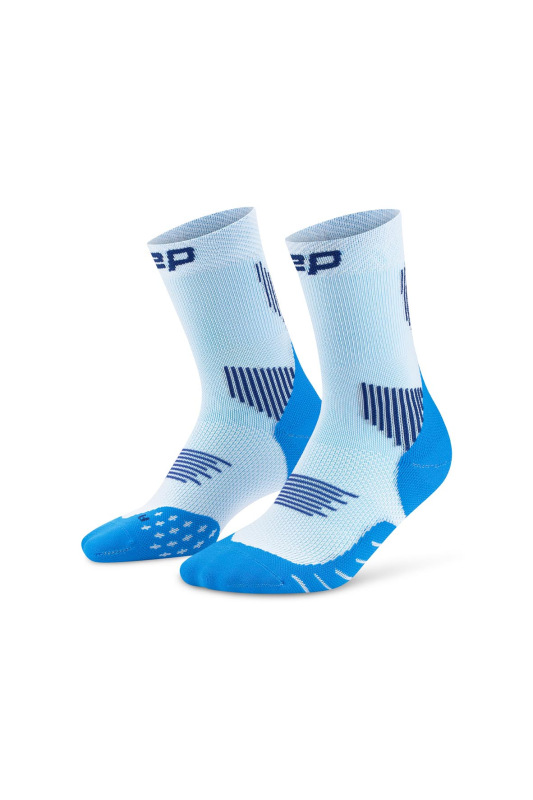 CEP Bežecké vysoké ponožky 5.0 blue/ice