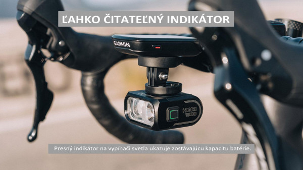 Svetlo MAGICSHINE HORI 1300 predné 6f USB čierne 20