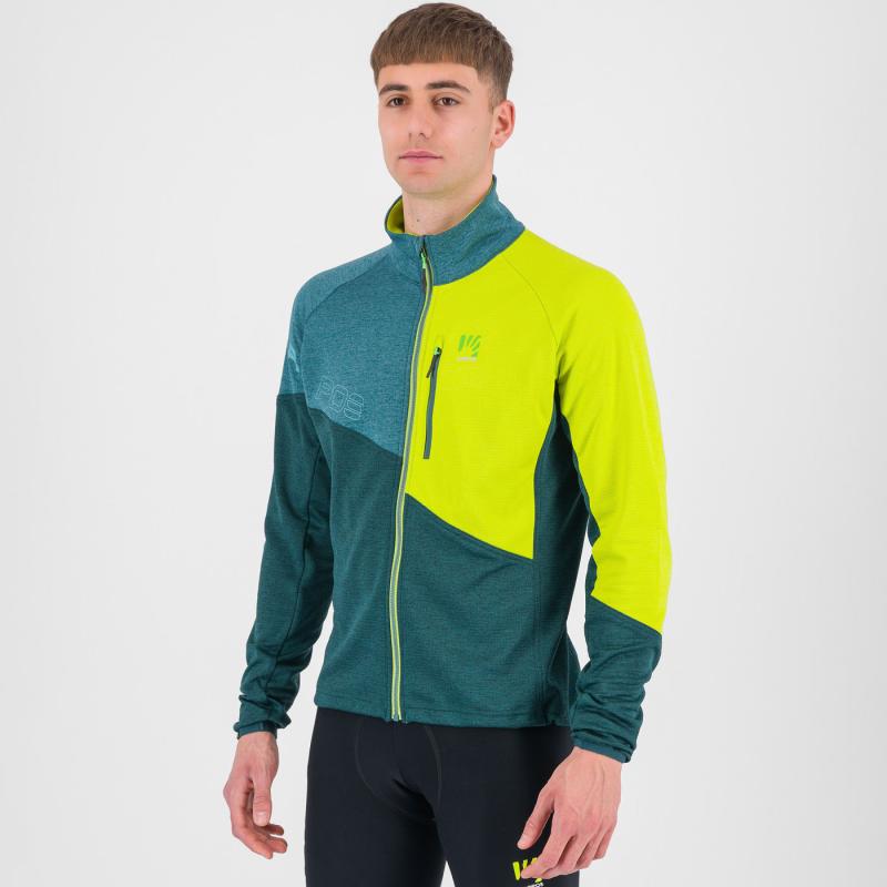 Karpos VAL VIOLA FULL-ZIP flíska Forest/Balsam/Kiwi Colada