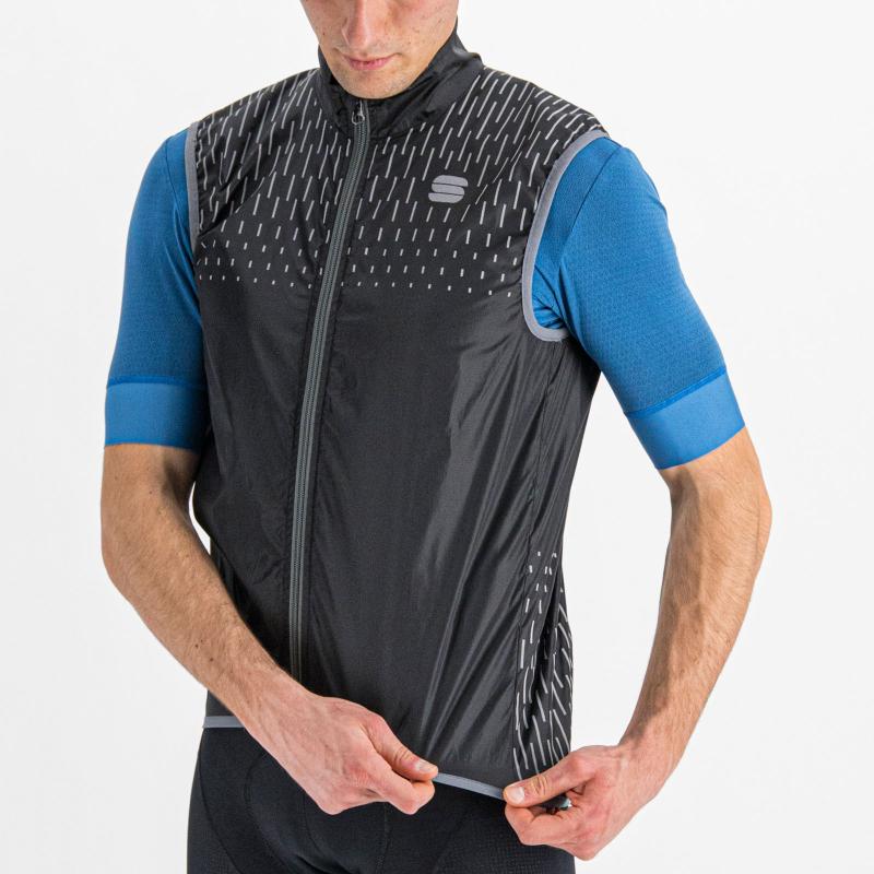 SPORTFUL Reflex vesta čierna 8