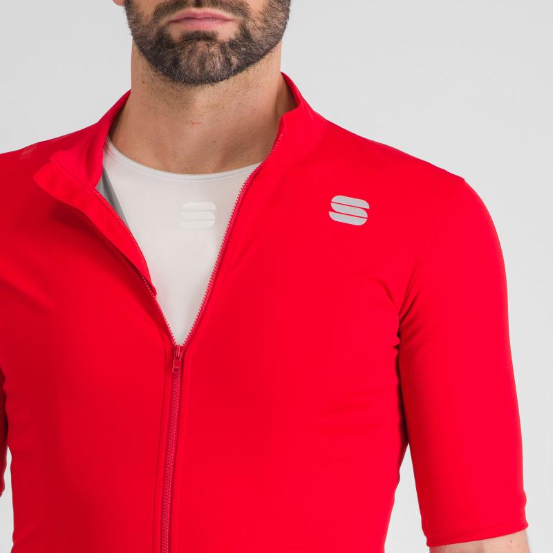 SPORTFUL FIANDRE LIGHT bunda s krátkym rukávom tango red