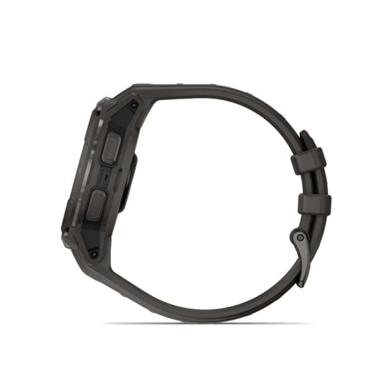 Garmin Instinct Crossover AMOLED, Charcoal Grey, Charcoal Grey silicone band 4