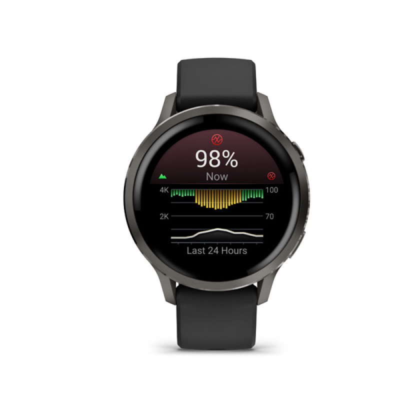 Garmin VENU 4 - 45mm, Black/ Slate + Black 5