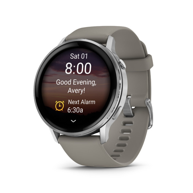Garmin VENU 4 - 45mm, Silver + Gray 2