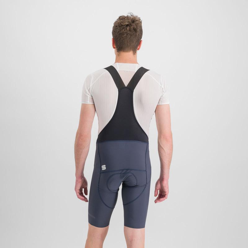 SPORTFUL Bodyfit Classic Kraťasy s trakmi modré