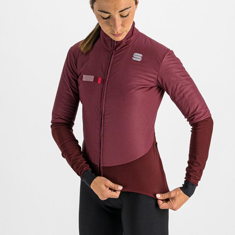 SPORTFUL BODYFIT PRO dámska bunda vínová