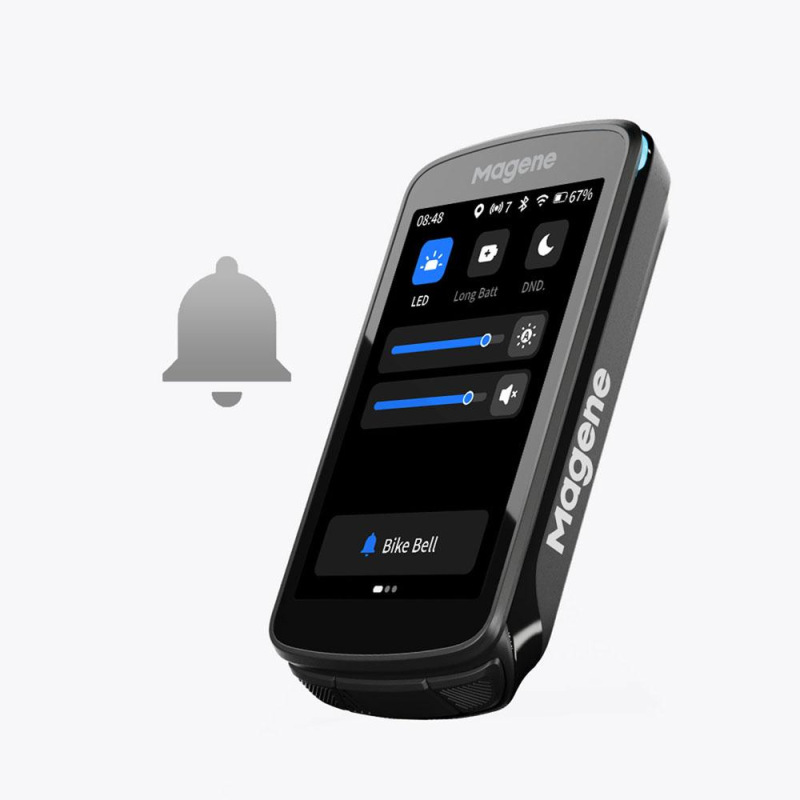 Cyklopočítač MAGENE SMART GPS C706 dotykový USB 8