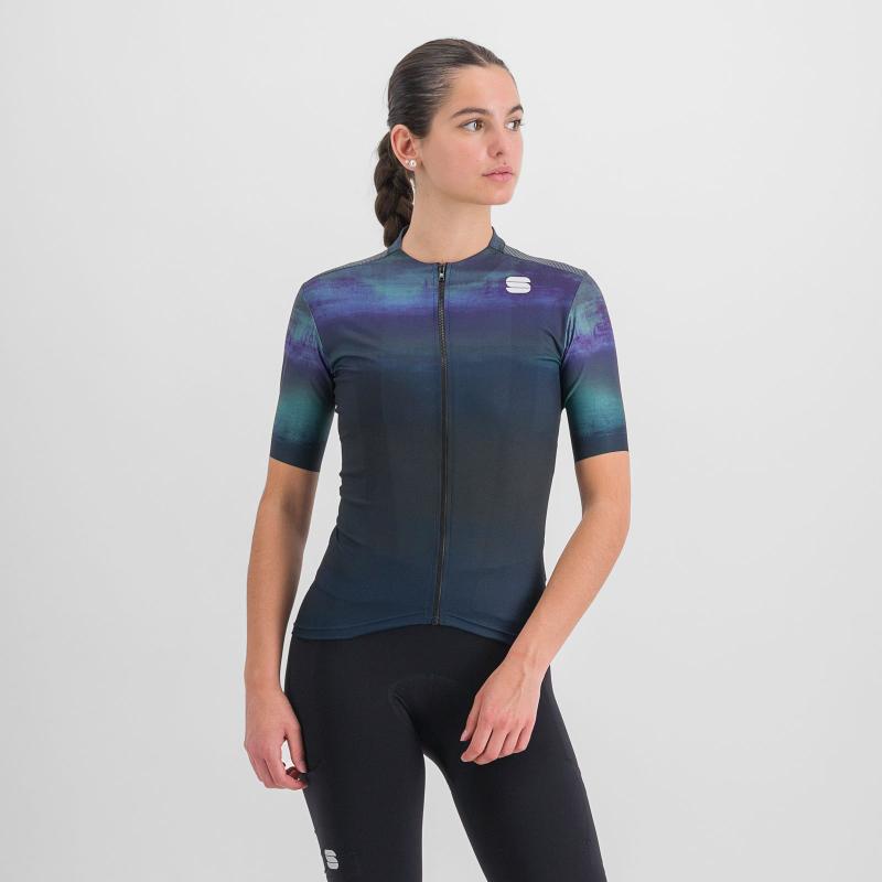 Sportful FLOW SUPERGIARA dámsky dres galaxy blue black