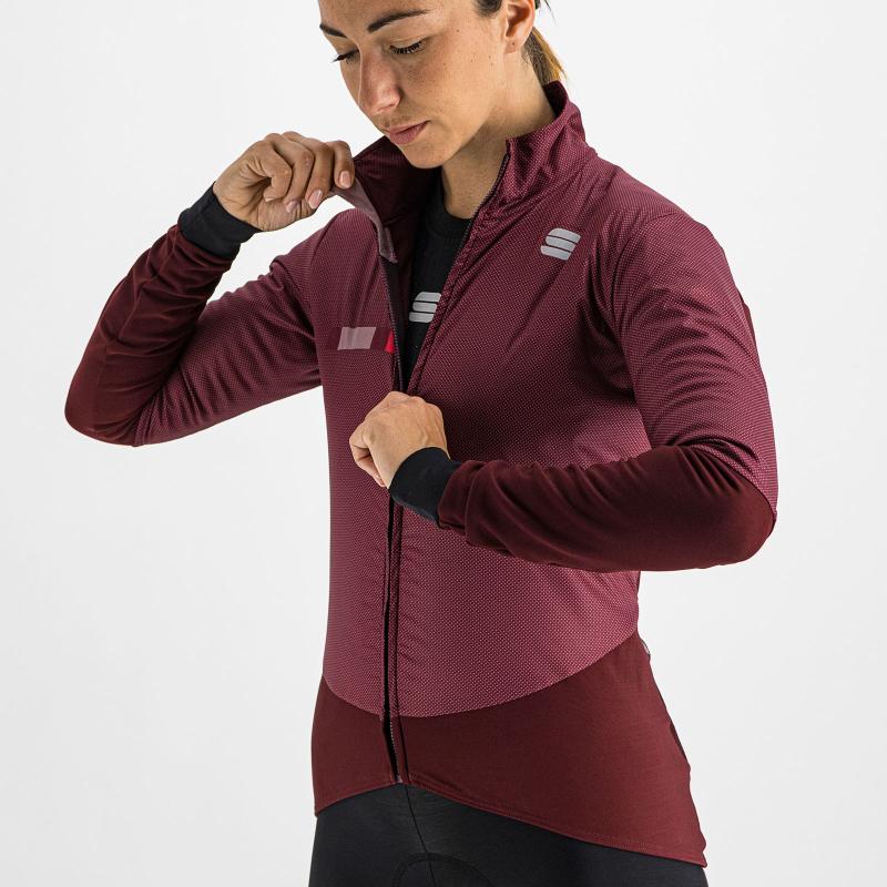 SPORTFUL BODYFIT PRO dámska bunda vínová