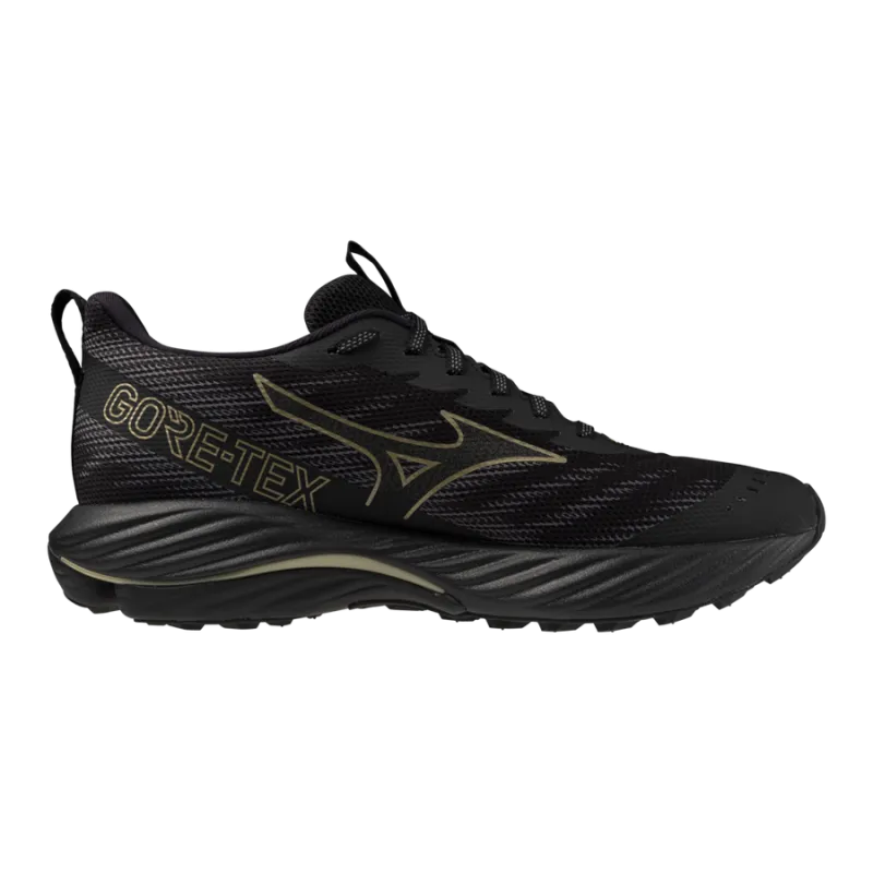 MIZUNO WAVE RIDER GTX 2 / Black/Gloden Halo /Quiet Shade