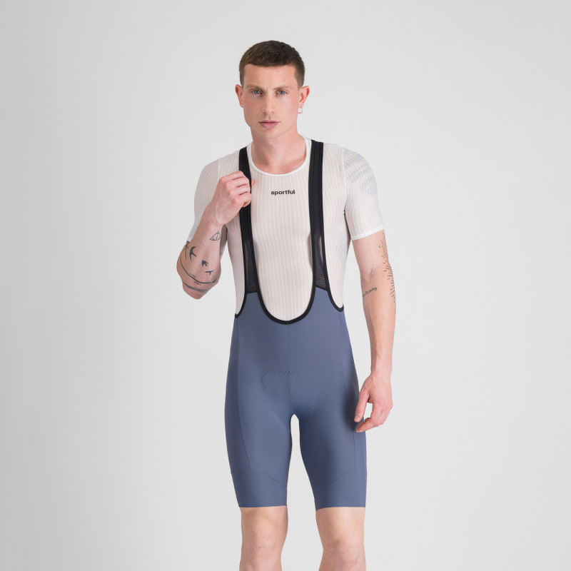 Sportful PULSE kraťasy s trakmi steel shadow