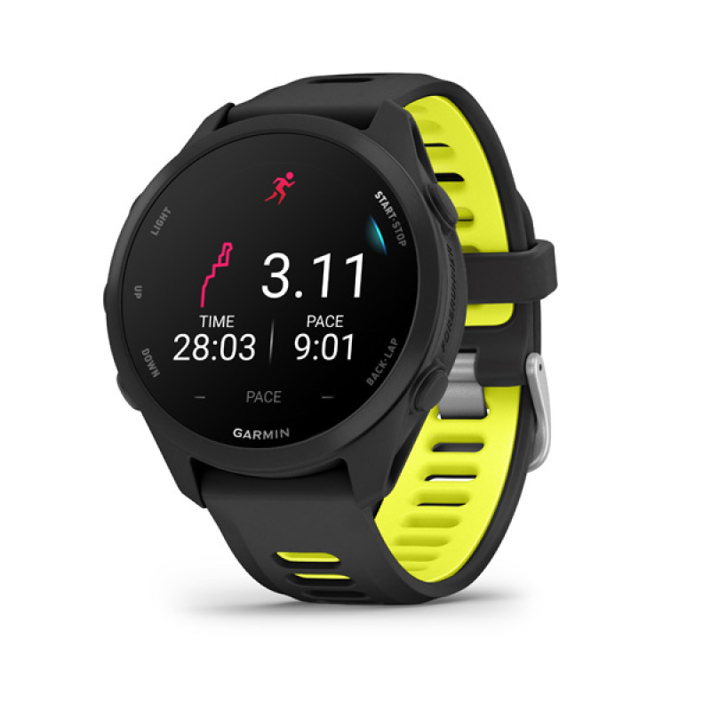 Garmin Forerunner 170 Music, Black/Amp Yellow 5