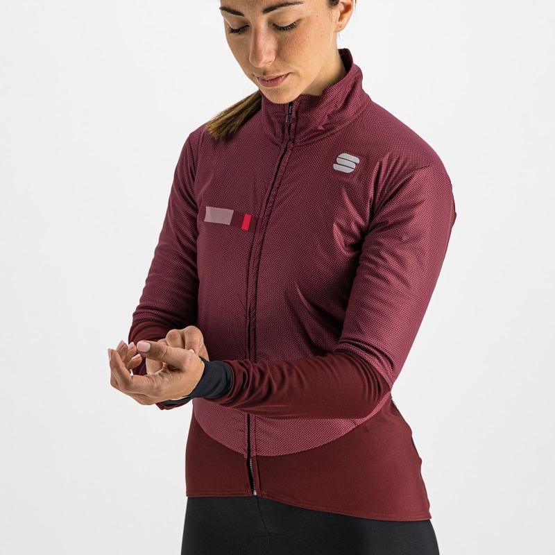 SPORTFUL BODYFIT PRO dámska bunda vínová