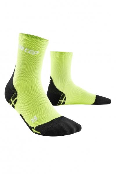 CEP krátke ponožky ultralight flash green/black