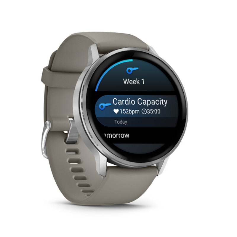 Garmin VENU 4 - 45mm, Silver + Gray 4