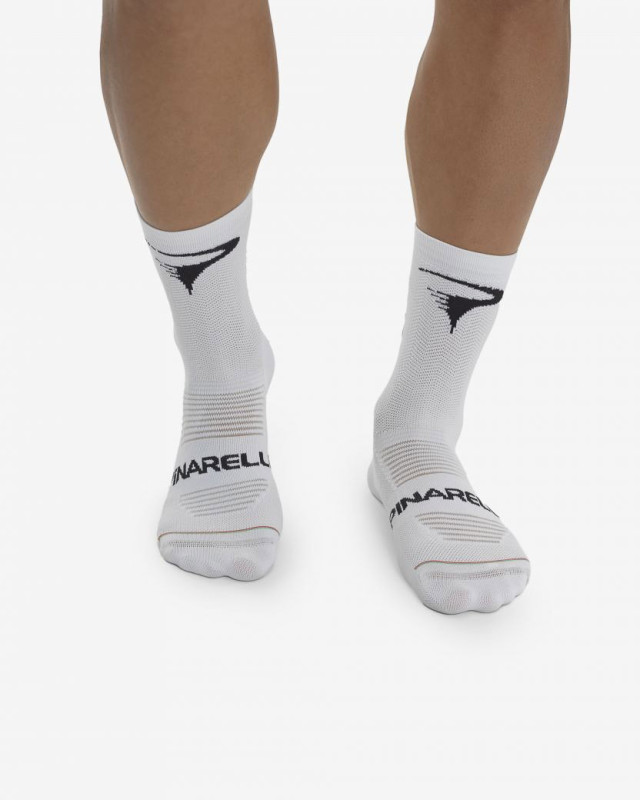 Pinarello LIGHT pánske ponožky biele 2