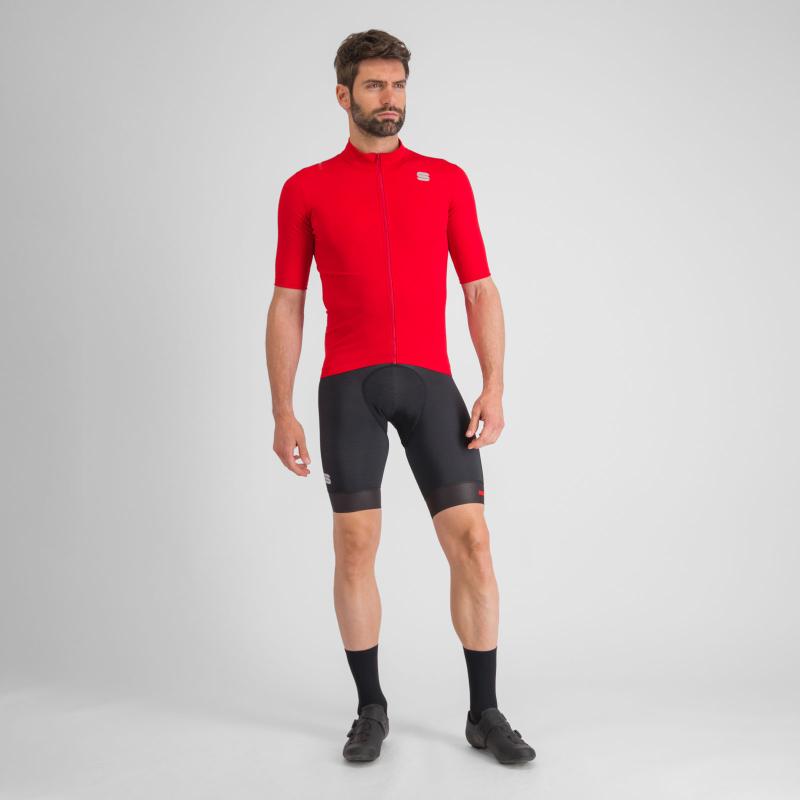 SPORTFUL FIANDRE LIGHT bunda s krátkym rukávom tango red