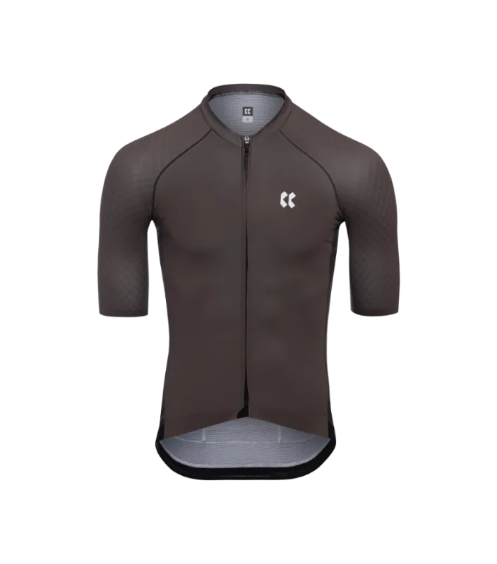 Cyklistický dres KALAS PASSION Z4 | Dres AERO | Mocca Brown