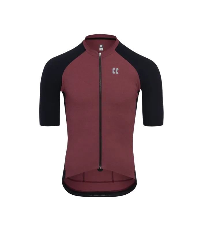 Cyklistický dres KALAS PASSION Z4 | Dres Gravel | Granite Red