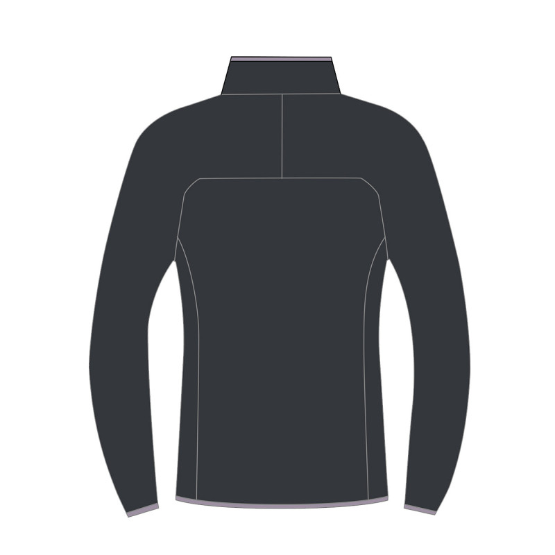 Karpos Rocchetta Half Zip Dámska Flíska Woodl.Gray/Lavender 1