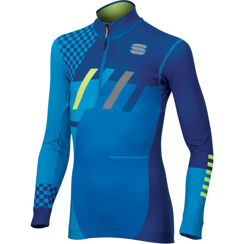 Sportful SQUADRAJunior dres svetlomodrý/tmavomodrý