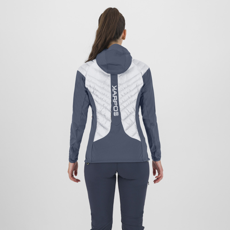 Karpos SASS DE MURA dámska bunda bright white/windw.blue 3