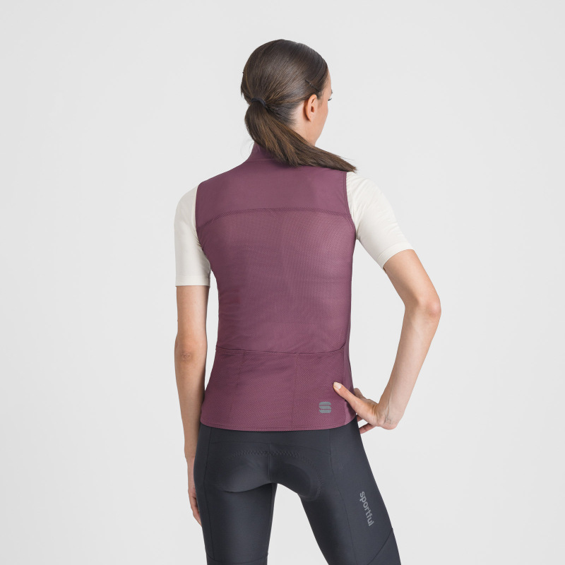 Sportful PRO 2 dámska vesta bordeaux 1