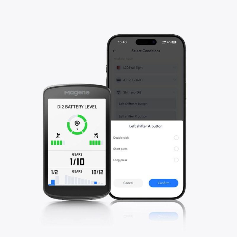 Cyklopočítač MAGENE SMART GPS C706 dotykový USB 11