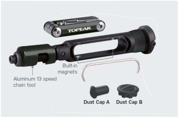 TOPEAK Multikľúč BB HIDE 'N TOOL