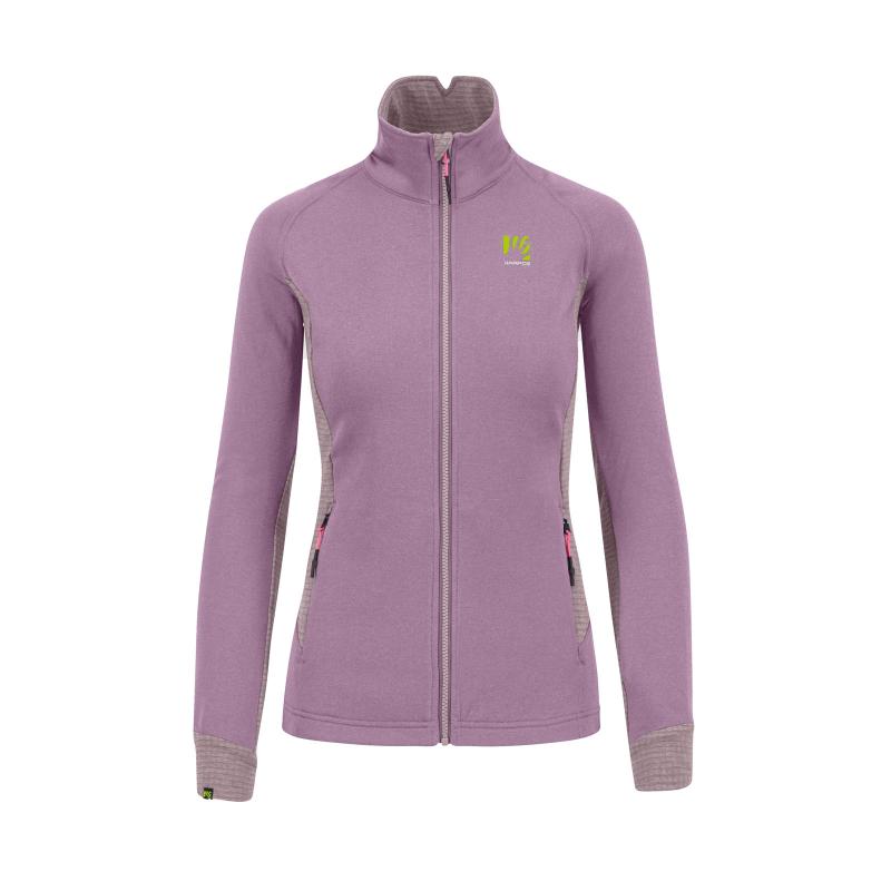 Karpos PIZZOCCO EVO FULL-ZIP dámska flíska valerian/nirvana