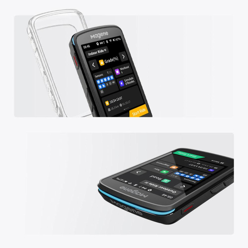 Cyklopočítač MAGENE SMART GPS C706 dotykový USB 14