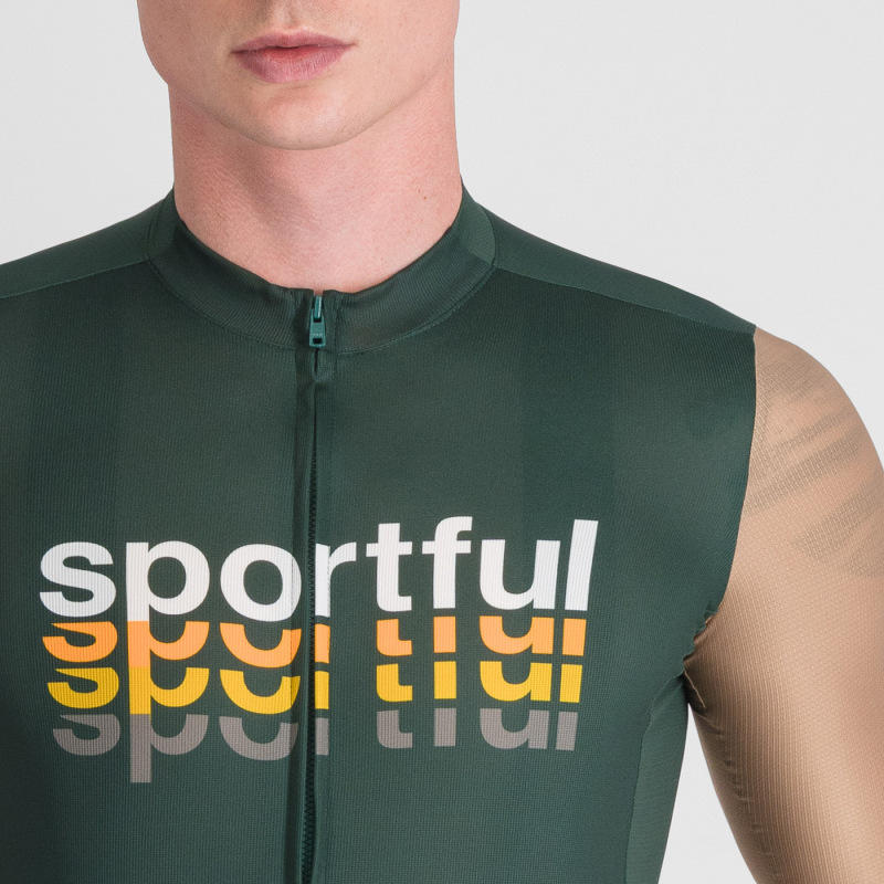 Sportful SUPERGIARA 2 LOGO dres oblivion green 3
