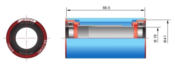 FSA Pressfit BB-86 Road 19mm
