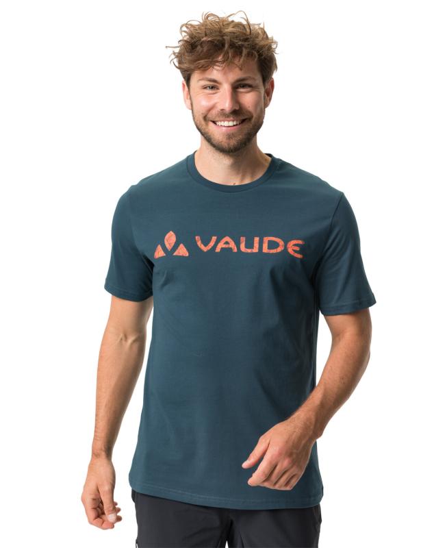 Vaude bavlnené tričko Logo, pánske, mallard green