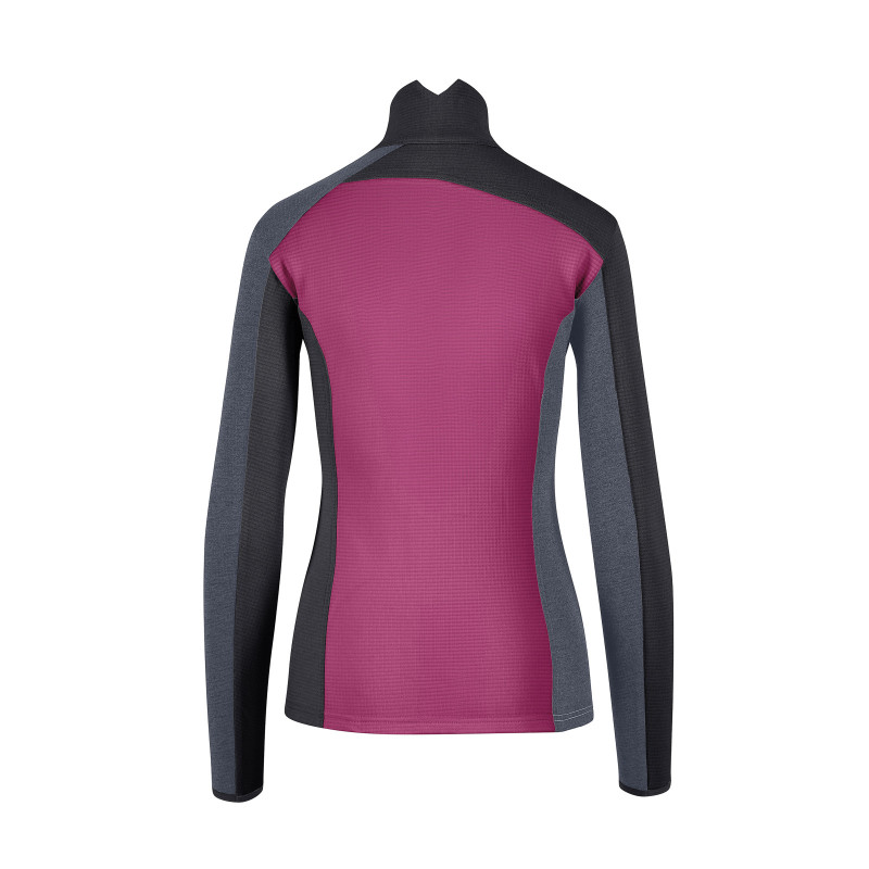Karpos Federa Full-Zip Dámska Flíska Purple/Black/Ombre Blue 1