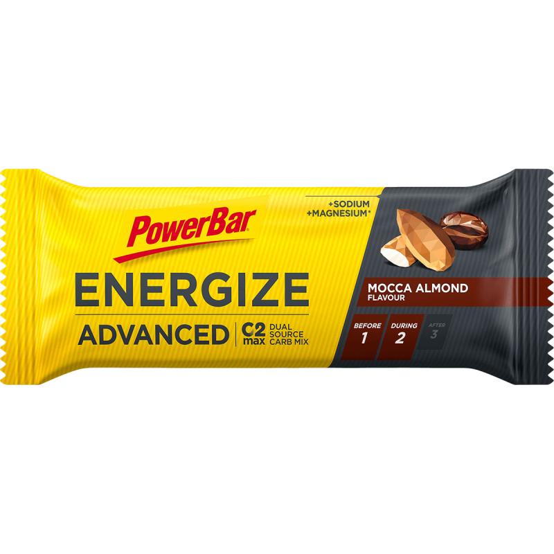 PowerBar Energize Advanced tyčinka 55g Mocca mandle