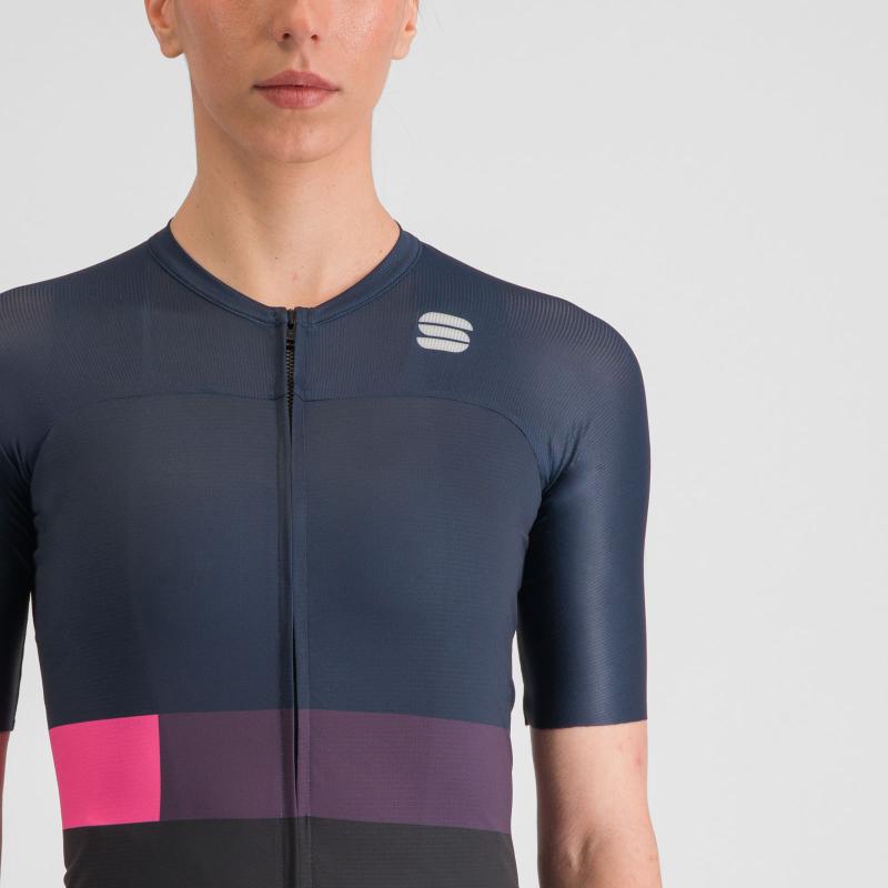 Sportful SNAP dámsky dres black galaxy blue