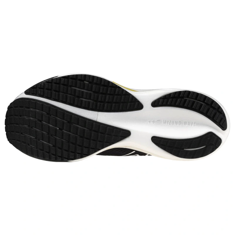 MIZUNO WAVE RIDER 29 Black/White/Gold 5