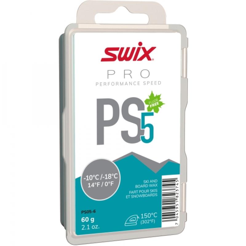 SWIX sklzový vosk Pure speed PS 5 60g