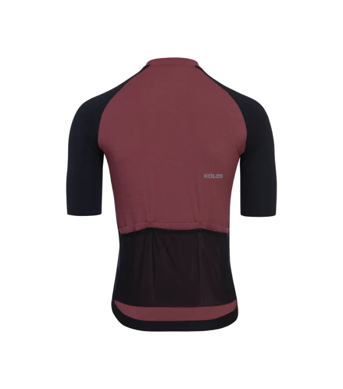 Cyklistický dres KALAS PASSION Z4 | Dres Gravel | Granite Red