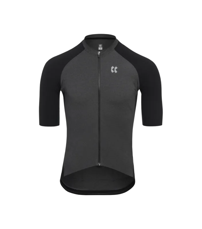 Cyklistický dres KALAS PASSION Z4 | Dres Gravel | Anthracite