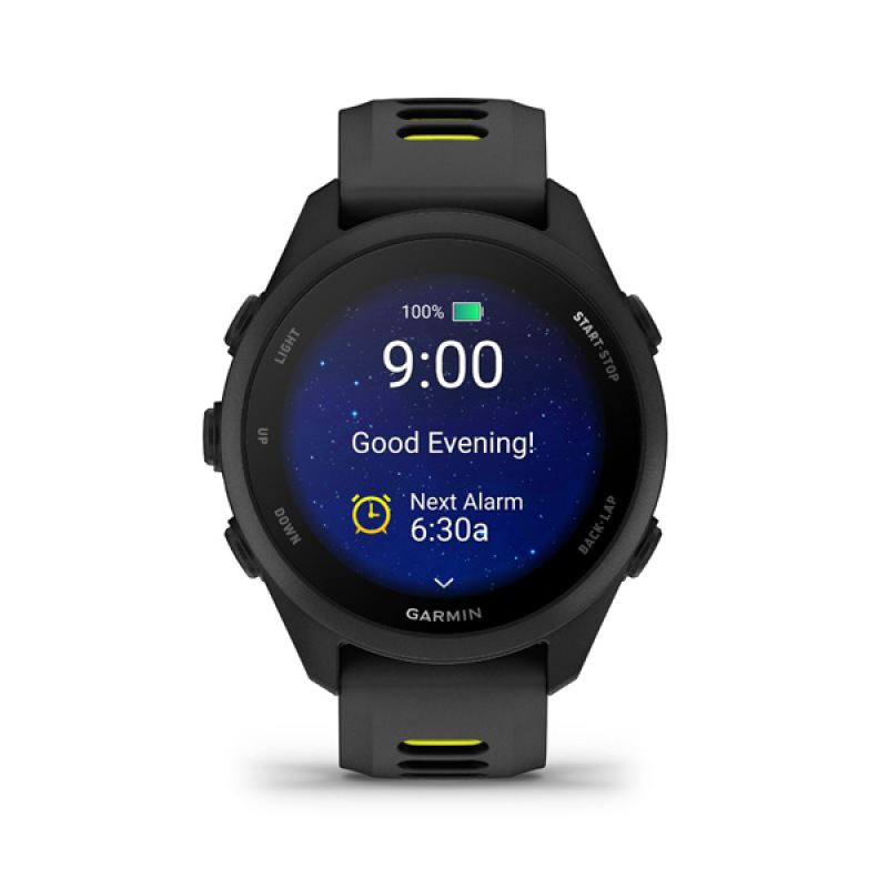 Garmin Forerunner 170 Music, Black/Amp Yellow 2