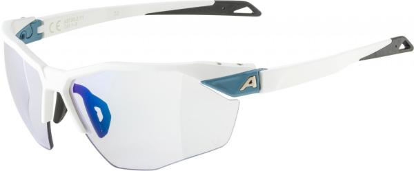 ALPINA Cyklistické okuliare TWIST SIX HR V(M) biele matné, mirror
