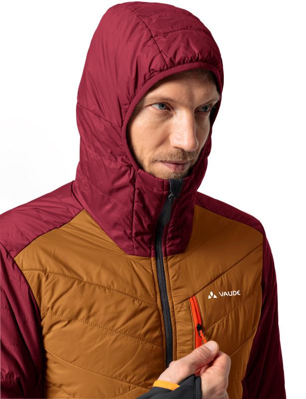 Vaude zateplená bunda Sesvenna IV, pánska, dark indian red 4