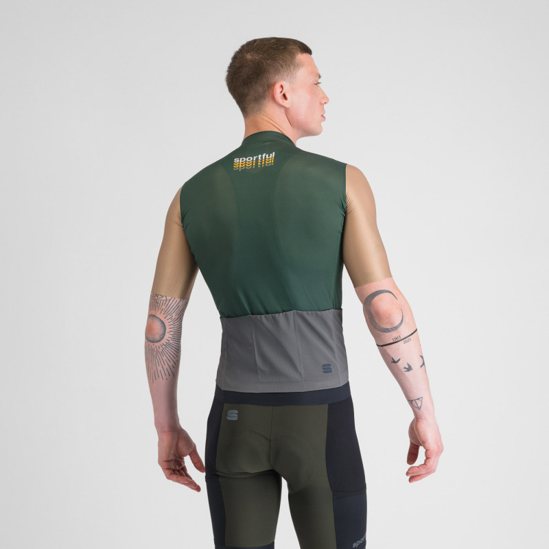 Sportful SUPERGIARA 2 LOGO dres oblivion green 1