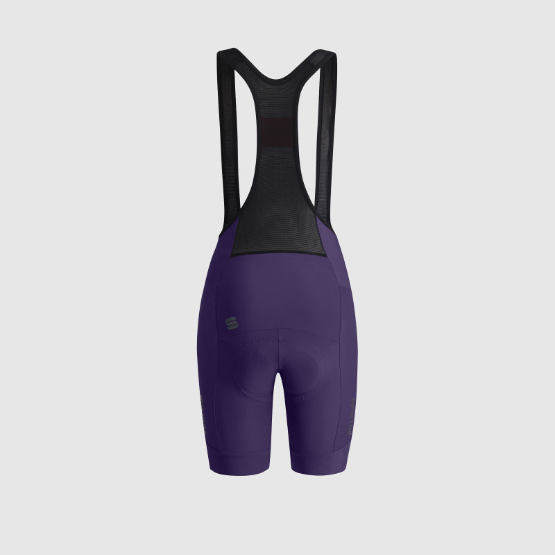 Sportful Colorful Pulse dámske cyklo šortky s trakmi Deep Purple 1