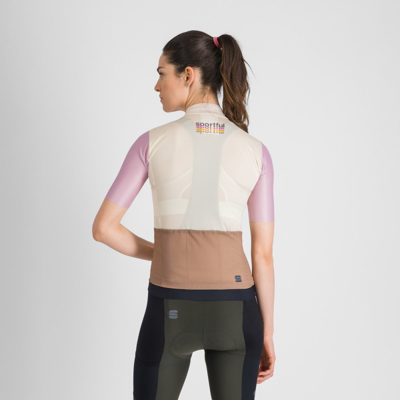 Sportful SUPERGIARA LOGO 2 dámsky dres cream 1