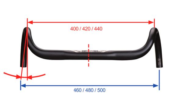 FSA riadidlá Adventure Compact, 420mm