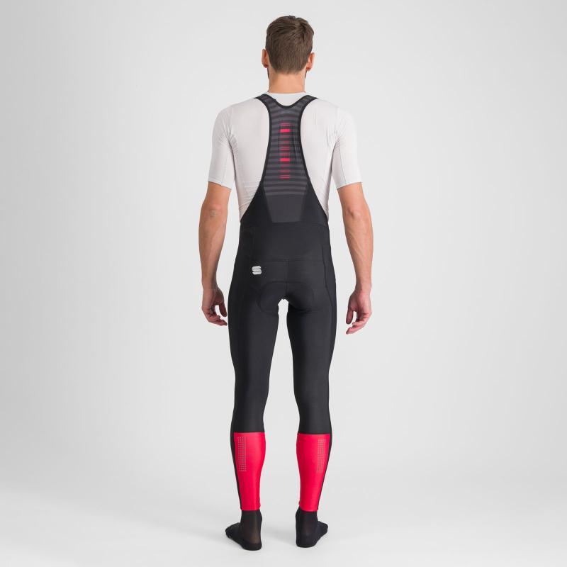 SPORTFUL CLASSIC nohavice s trakmi black tango red