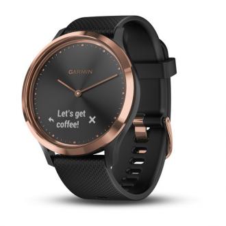 Garmin vívomove HR Sport Black-Rose gold S/M